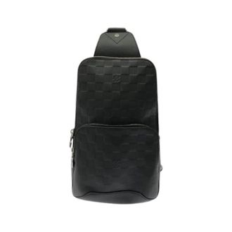 Louis Vuitton Pre-owned Avenue Rugzak - Heren - Pre-owned - Zwart - Maat: ONE Size Leer