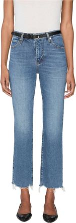 Frame Denim Ruler Crop Jean In Stash