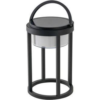 Lucande Lucande L&aacute;mpara Solar tilena En Negro De Aluminio