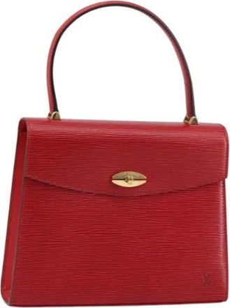 Louis Vuitton Pre-owned Handbags, female, Red, Size: ONE SIZE Pre-owned Leather Handbag