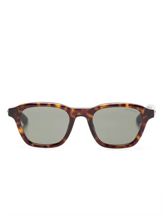 Montblanc square-frame sunglasses - Brown