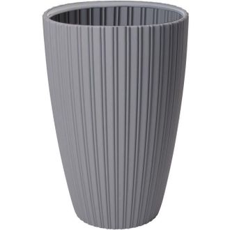 OEM Maceta - Garden Id - Elegante - 40 X 58 Cm - Para Jard&iacute;n, Balcones O Interiores - Gris Claro
