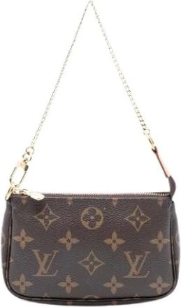 Louis Vuitton Pre-owned Mini Bags, female, Brown, Size: ONE SIZE Pre-owned Mini Pochette Accessoires
