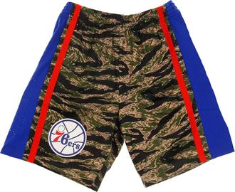 Mitchell & Ness Sportswear, male, Multicolor, Size: XL Tiger Camo Basketball Shorts