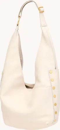 Hammitt Hammitt Tom Zip Calla Lily White Brushed Gold Lrg