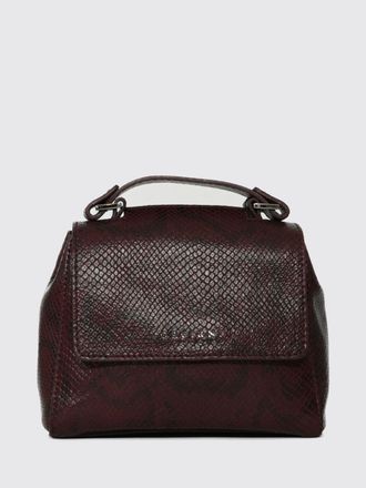 Orciani Mini borsa a mano Sveva in pelle di vitello con stampa pitone