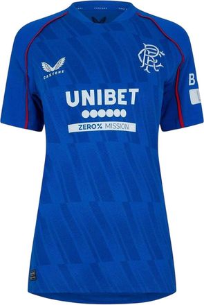 Castore Rangers FC-thuisshirt voor dames (Blauw)