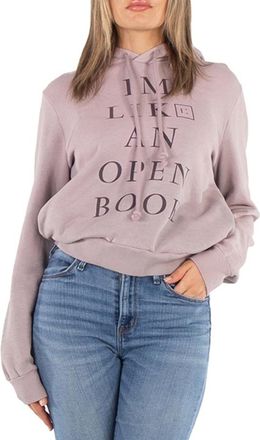 Acne Studios Unisex Grey Purple Faro Printed Heat-Reactive Hoodie, Size XX-Small