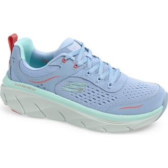 Skechers DLux Walker 2.0 Sneaker in Blue Multi at Nordstrom Rack, Size 8.5
