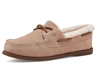 Sperry Top-Sider AO 2 Eye Womens Slip on Shoes Tan 1 : 5.5 M (B), Leather