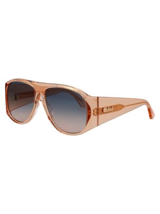 Chlo&eacute; CH0347S Gradient Acetate Sunglasses - Orange