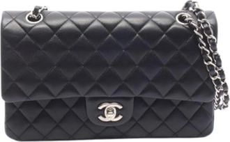 Chanel Pre-owned Vintage Schoudertas - Dames - Vintage Schoudertas - Zwart - ONE Size - Leer - Vintage