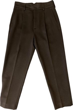 Dondup Tania Broek - Heren - Straight fit broeken - Bruin - W28 - Leer - Broeken