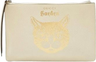Gucci Pre-owned Clutches, female, White, Size: ONE SIZE Pre-owned Vintage Clutch