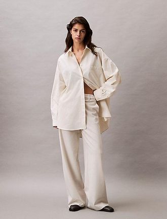 Calvin Klein Pantalones De Pierna Ancha De Punto Milano