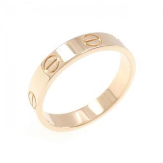 Cartier Love Pink Gold (18K) Band Ring (Pre-Owned)