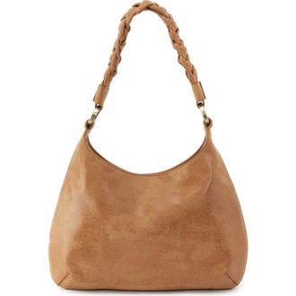 Hobo Madison Leather Shoulder Bag in Whiskey at Nordstrom