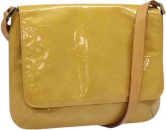 Louis Vuitton Pre-owned Thompson Street Handbag - Dames - Vintage Schoudertas - Beige - ONE Size - Leer - Vintage