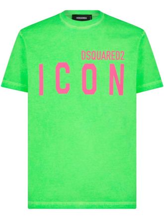 Dsquared2 Green Cotton T-shirt