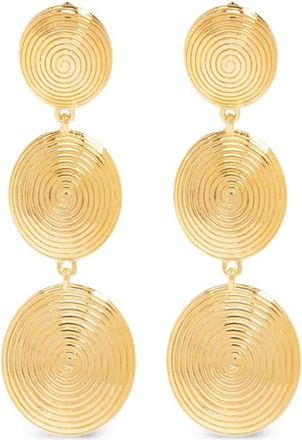 LI&Eacute; STUDIO Ruby gelaagde oorbellen - Goud