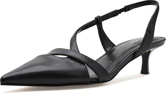 Calvin Klein Arlanna Womens Shoes Black Leather : 8.5 M