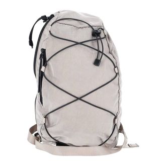 C.P. Company Cross Body Bags, male, Gray, Size: ONE SIZE Nylon B Crossbody Backpack