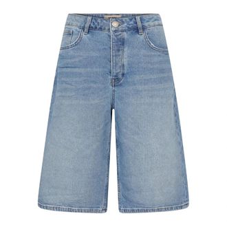 Mos Mosh Denim Shorts & Knickers Lichtblauw - Dames - Denim shorts - Blauw - W25 - Denim - Korte Broeken