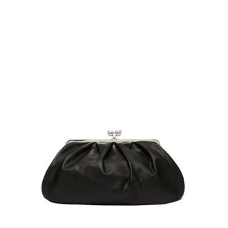 Max Mara Tassen, Dames, Zwart, ONE Size, Polyester, Provino Pasticcino Bag