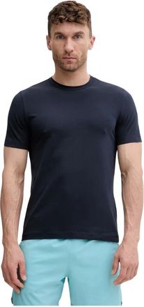 Fusalp Riviere T-shirt - Heren - Sportshirts - Blauw - L - Katoen - Fitness