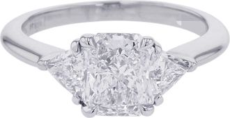 Tiffany & Co. Silver Platinum 950 Anniversary Ring (Pre-Owned)