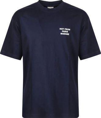 Dr&ocirc;le de Monsieur Uomo, Top, Blu, S, new