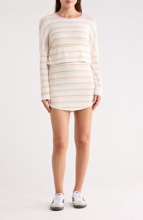 Go Couture Sport Mini Lounge Dress in Primrose Pink at Nordstrom Rack, Size X-Large