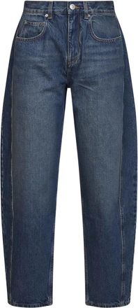 Isabel Marant Wide Jeans - Dames - Loose Fit Jeans - Blauw - XS - Jeans