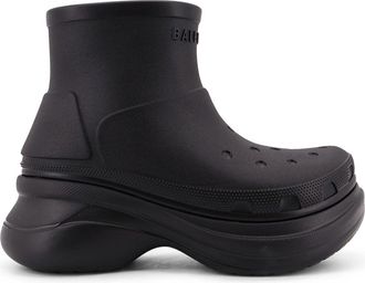 Balenciaga Crocs Bootie Rubber Ankle Boots