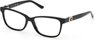 Guess Rechthoekig Brillenmontuur - unisex - Brillen - Zwart - 52 MM - Accessoires