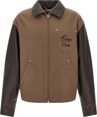 Kenzo Mens Paris Chainstitch Jacket