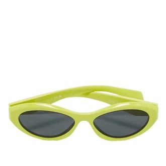 Prada Pre-owned PR 26Zs Zonnebril - Dames - Pre-owned - Groen - Maat: ONE Size