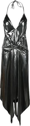 Alexandre Vauthier Abito Lungo - Dames - Feestkleedjes - Grijs - M - Polyester - Kleedjes