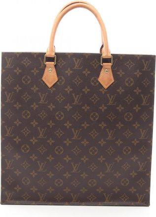 Louis Vuitton Brown Coated Canvas Pvc Monogram Leather Tote Bag (Pre-Owned)