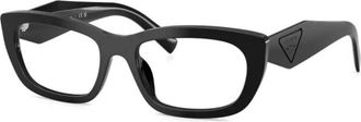 Prada Glasses, female, Black, Size: 54 MM D09V Eyeglasses
