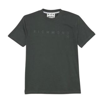John Richmond Uomo, Top, Verde, 2Xl, new