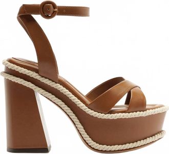 Alexandre Birman Womens Elle 120 Platform Sandal In Espresso