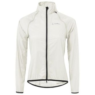 LOEFFLER Bike Zip-Off Jacket Windshell Velojacke f&uuml;r Damen | wei&szlig;