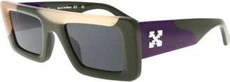 Off-white Seattle Zonnebril - unisex - Zonnebrillen - Groen - 50 MM - Accessoires