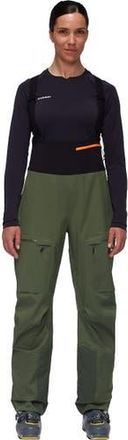 Mammut Haldigrat Hs Bib Pant - Womens in Dark Marsh at Nordstrom, Size 16