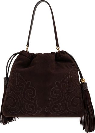 Etro Bags - Dames - Schoudertassen - Bruin - ONE Size - Tassen