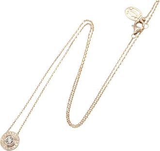 Cartier 2010s 18kt roségouden DAmour halsketting met diamant - Roze