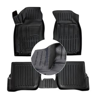 OEM Alfombrillas Y Limpiaparabrisas De Goma Para Vw Passat B5 1996-2005 (canales Ud)