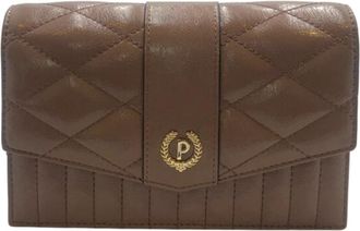 Pollini Gewatteerde Schoudertas met Afneembare Ketting - Dames - Schoudertassen - Beige - ONE Size - Tassen