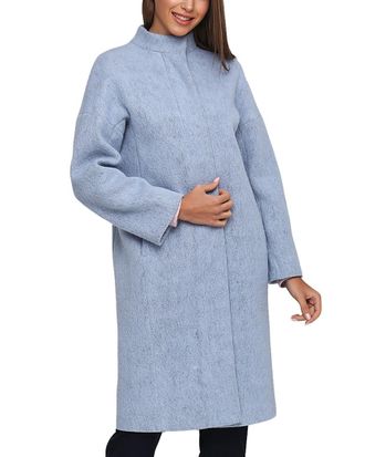 Florens Medium Wool & Mohair-Blend Coat
